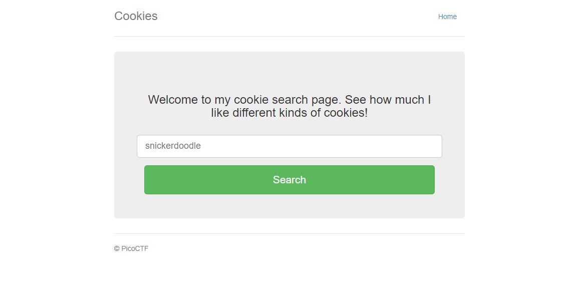 The CTF's home page